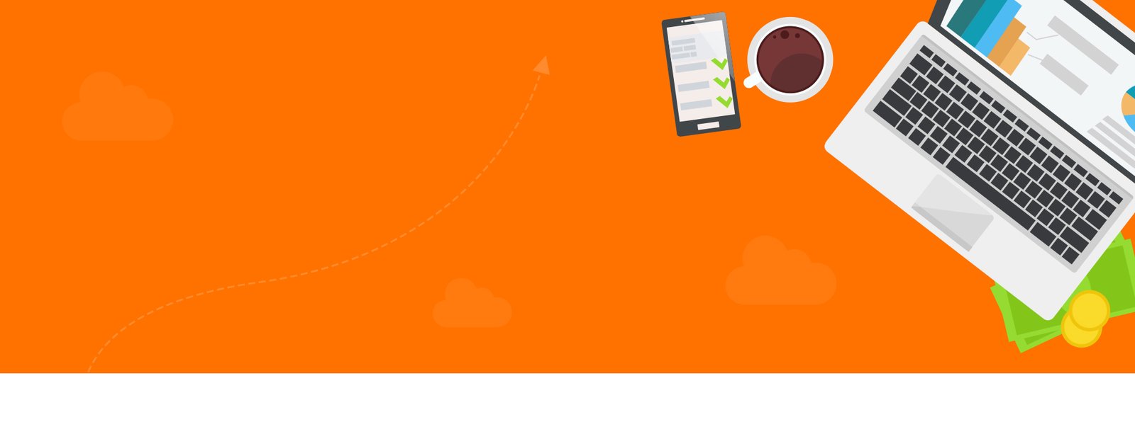 Hintergrund der Seitenaudit-Banner-Sektion