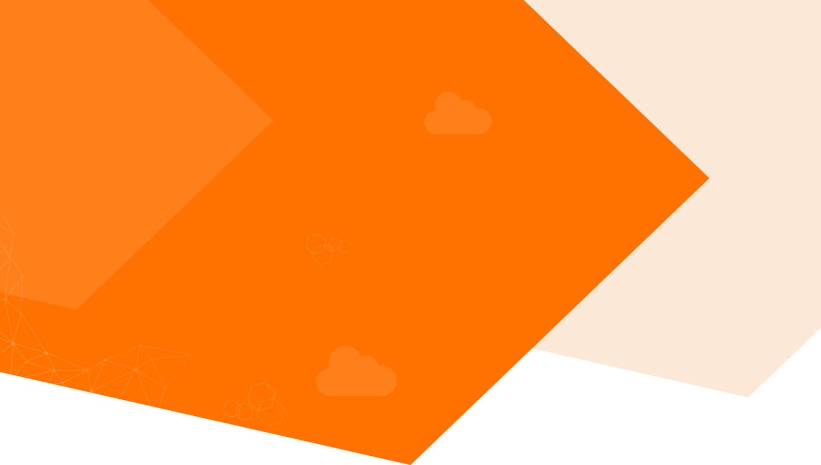 Orangefarbener abstrakter Hintergrund der Hero-Sektion